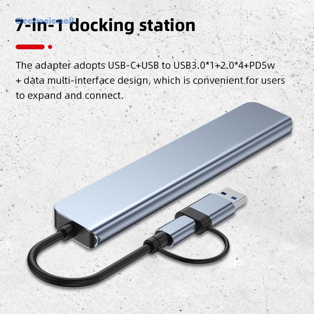 Bộ Chia Cổng USB 3.0 2.0 5W PD USB C Sang USB 3.0 Chuyên Dụng