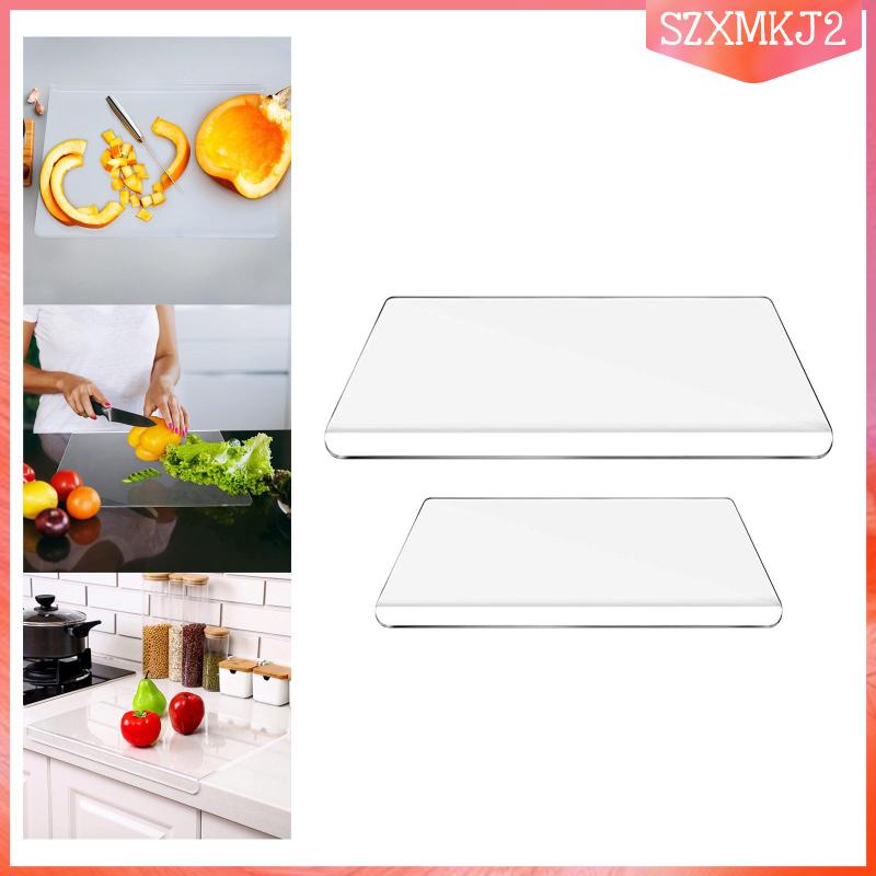 [szxmkj2] Thớt Cắt Tráng Miệng Trong Suốt Cỡ Lớn