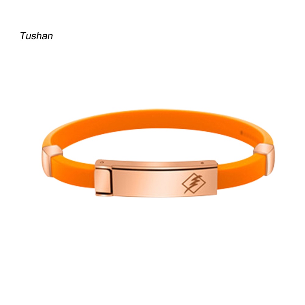 Vòng Đeo Tay Silicone Cân Bằng Điện Năng Lượng Neg Ion