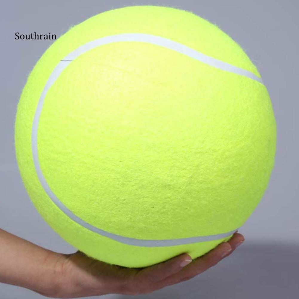 Banh Tennis Cao Su Bơm Hơi Siêu Bền Cho Cún Cưng 24cm