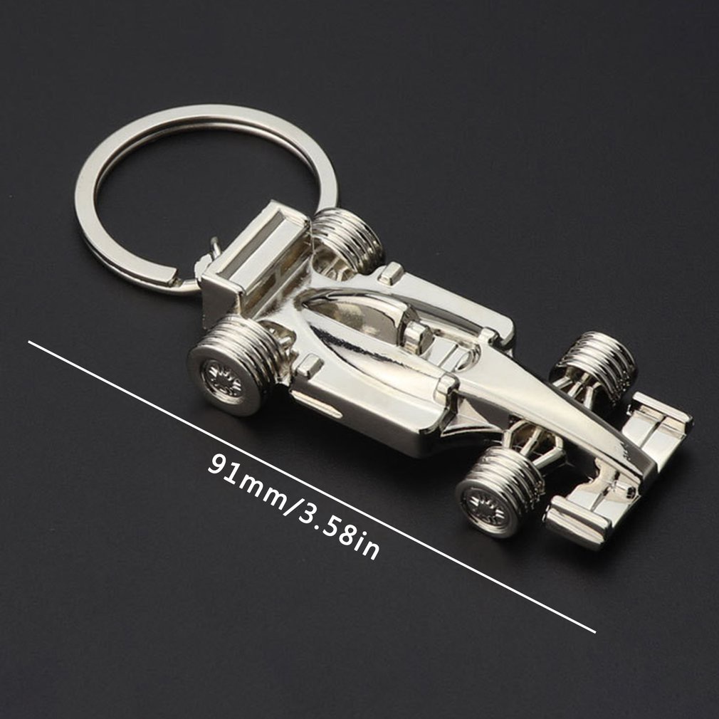Key Chain Fashion Formula 1 Racing Car Styling Keychain Keyring Ring For Golf Renault Klod Skoda Ferrari [Q/6]
