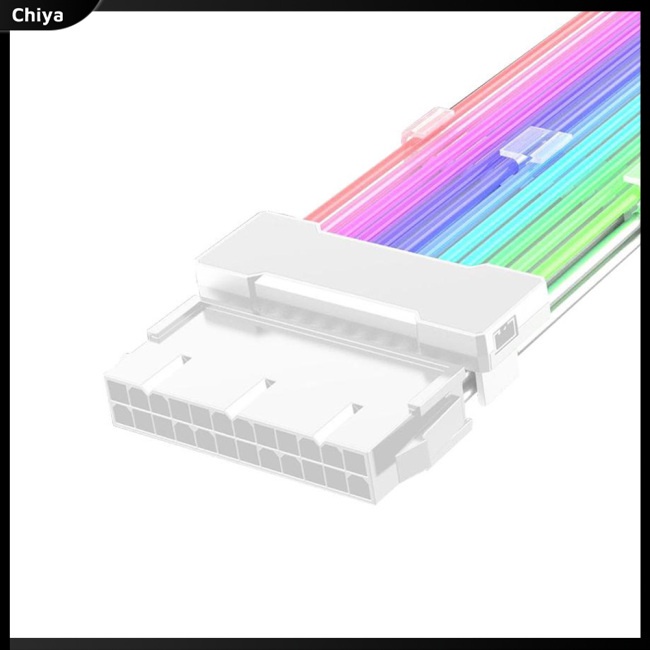 Dây Cáp Nối Dài Nguồn 24pin 5v Argb Linh Hoạt Cho Thẻ Đồ Họa Máy Tính