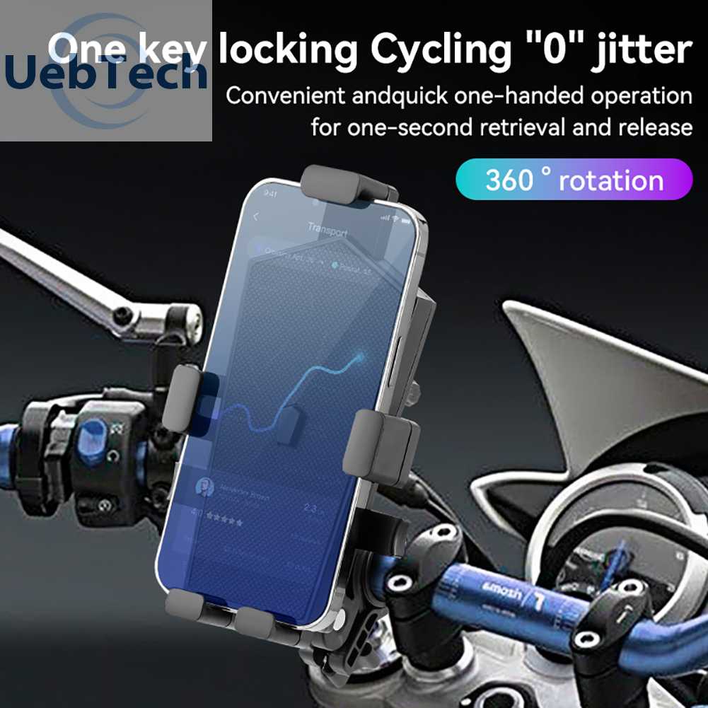 Giá Đỡ Điện Thoại Gắn Xe Đạp / Xe Máy / Ô Tô Kèm Dù Che Nắ