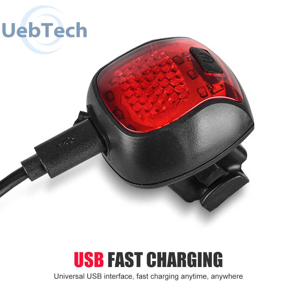 Đèn LED Gắn Yên Sau Xe Đạp Chống Thấm Nước Có Thể Sạc Lại Được