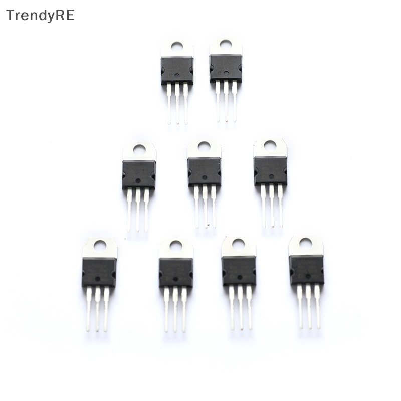 Set 10 Bộ Điều Chỉnh Điện Áp L7805CV L7805 7805 IC 5V 1.5A TO-220 Chuyên Dụng