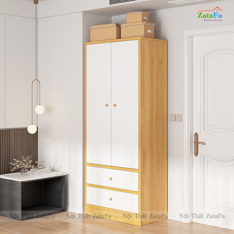 Tủ quần áo đa năng kết hợp từ 4 phân loại hiện đại TQA-43