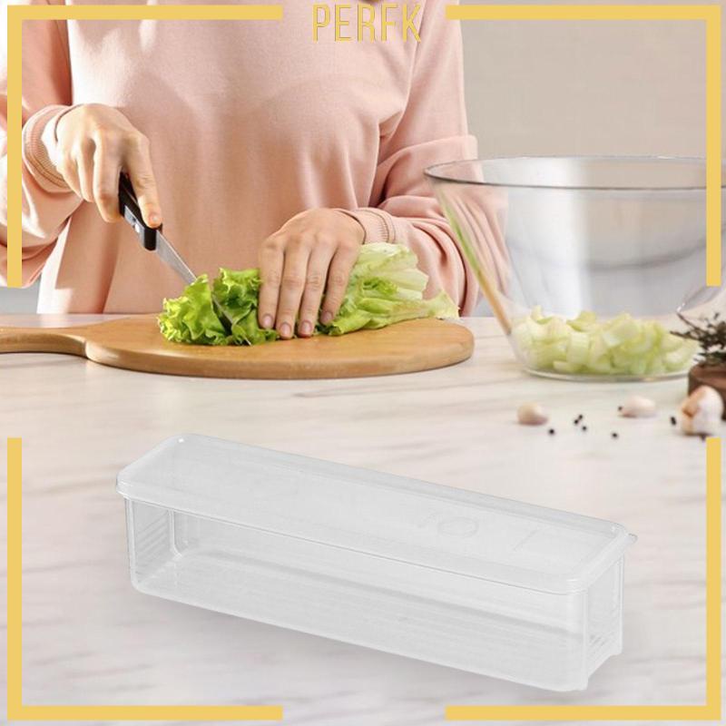 Hộp Đựng Trứng / Pasta Trong Suốt Có Nắp Cho Ngăn Kéo