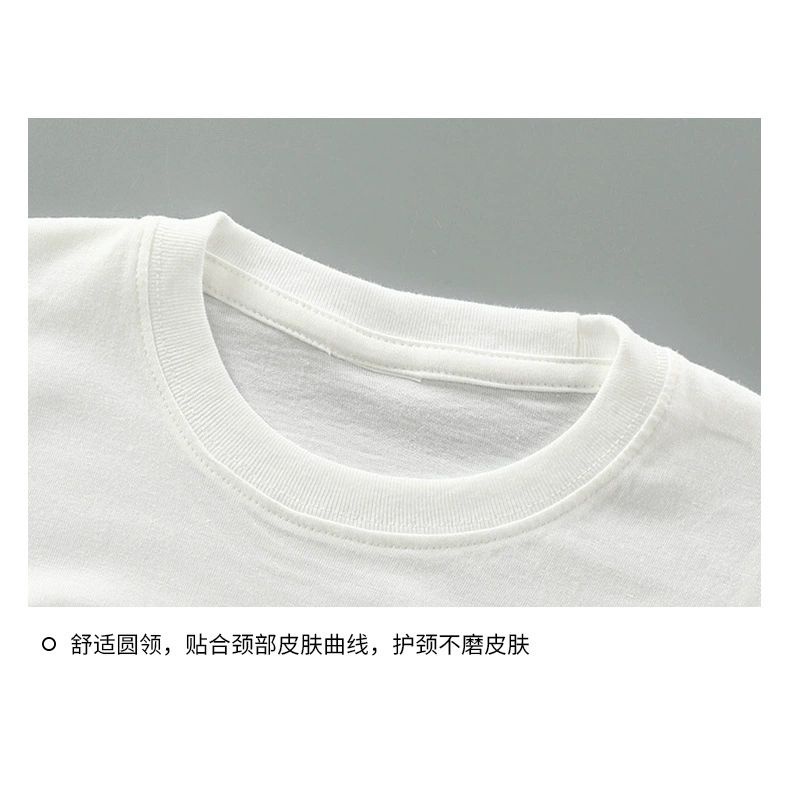 Áo Thun 100% Cotton Tay Ngắn Thời Trang Mùa Hè Hàng Mới Dành Cho Bé Gái