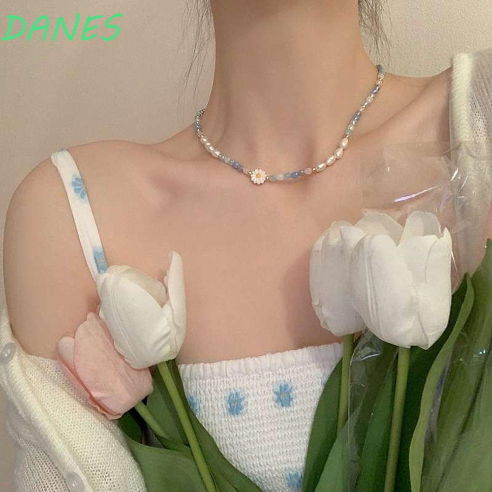 Vòng cổ Dạng Chuỗi Hạt Nhiều Màu Sắc Thời Trang Cho Nữ