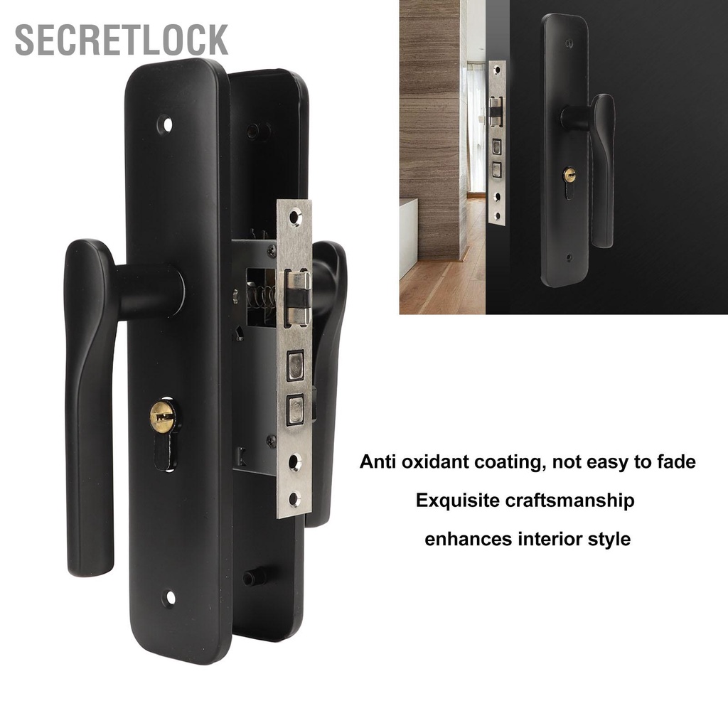 Khoá tay gạt cửa Bằng Thép Không Gỉ Chống Oxy Hóa Cho Phòng Ngủ Phòng Tắm