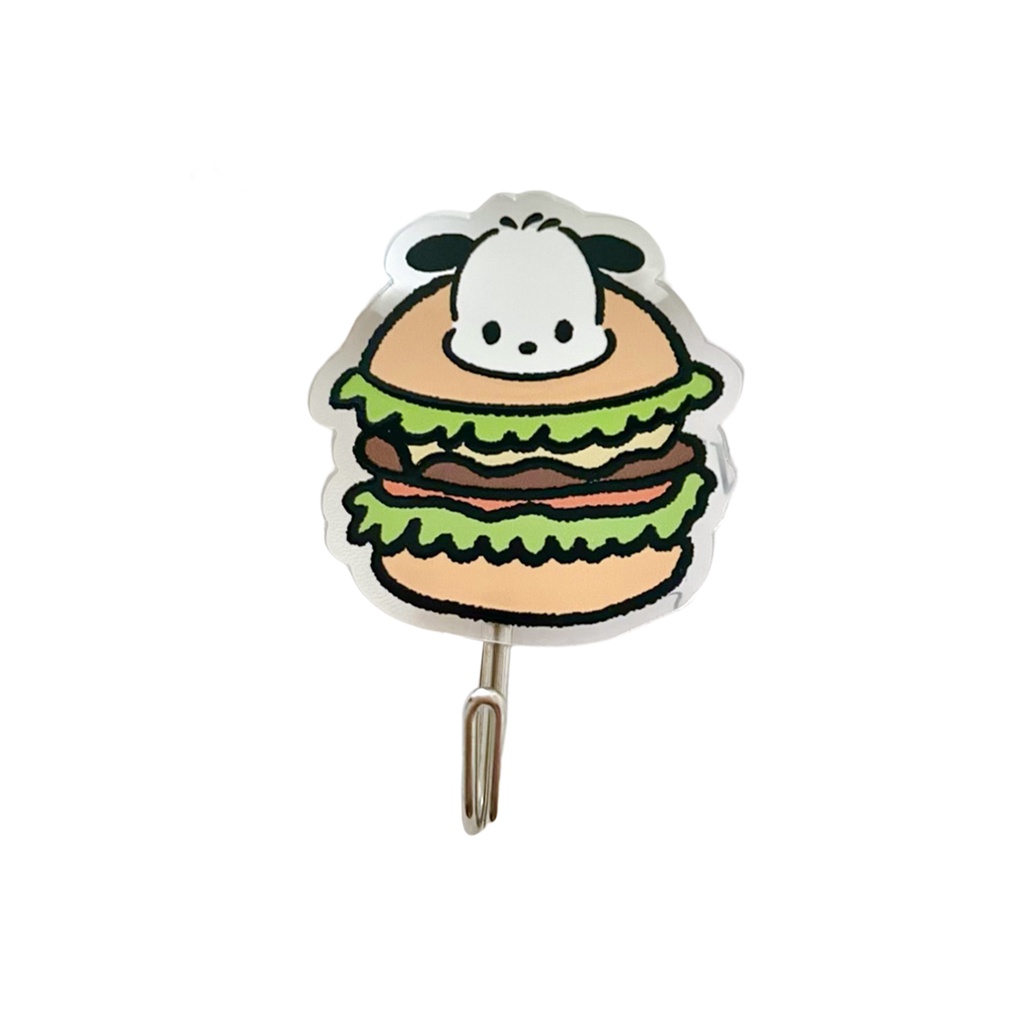 Sanrio kawali pochacco traceless Móc dính móc phòng tắm lưu trữ nhà móc phim hoạt hình cô gái món quà người bạn món quà sinh nhật Đồ chơi cho trẻ em y