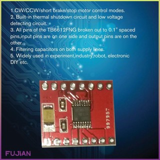 Drv8833 Dual Direct Current Stepper Motor Control Drive Expansion Shield Board Module For Microcontroller Better Than L298N [B/9]