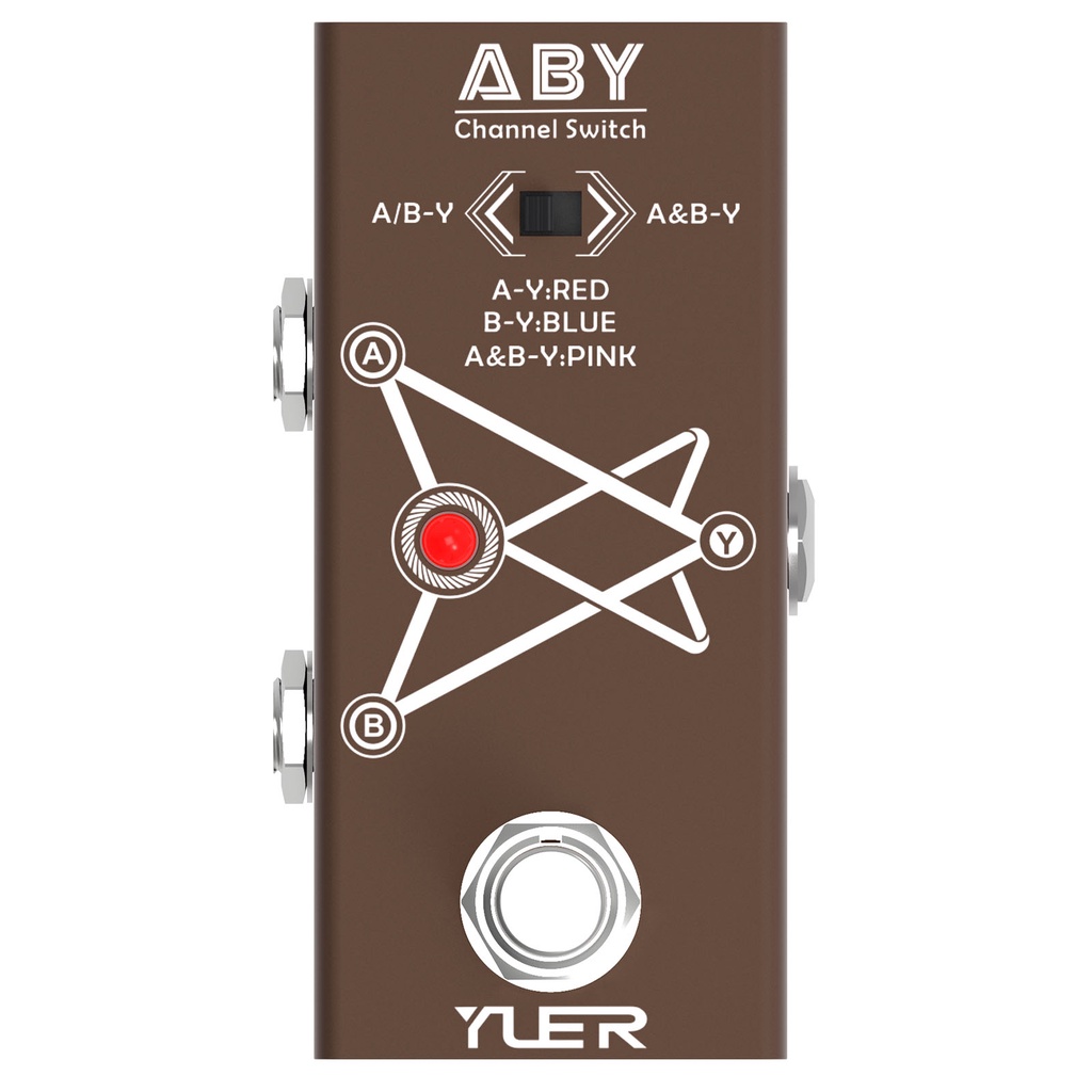 Bàn Đạp Hiệu Ứng Đàn Guitar YUER RF17 Một Kênh Dc 9V