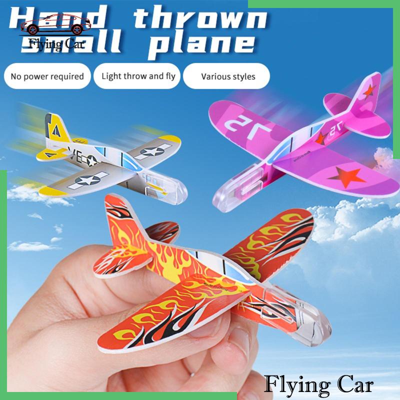 Set 10 Máy Bay Xốp Nhiều Màu Sắc Cho Bé 3 4 5 6 7 Tuổi 10 Cái