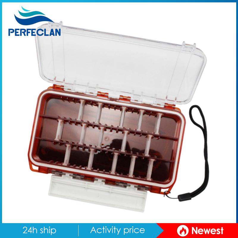 Hộp Đựng Dụng Cụ Câu Cá Trong Suốt Gọn Nhẹ Đa Năng