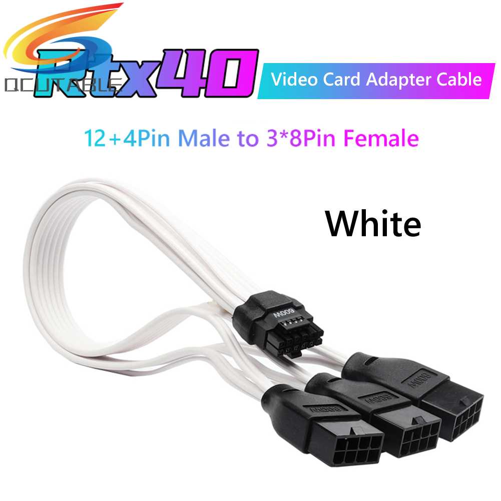 Cáp Mở RộNg 5.0 30cm 16AWG Cho GPU RTX 3090Ti 4070Ti 4080 4090