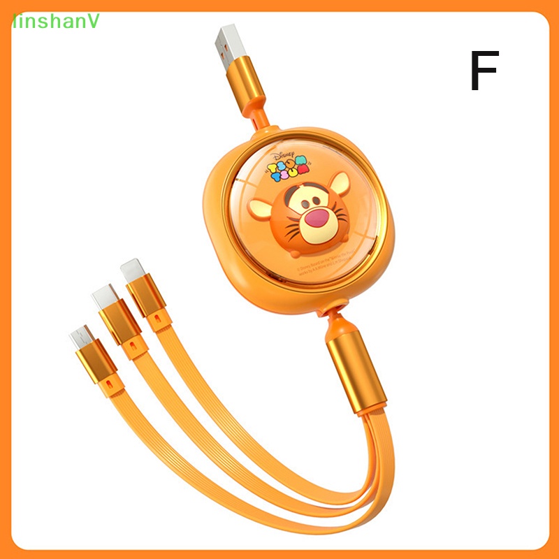 SANRIO  1 Dây Cáp Dữ Liệu Một To-Three Anime Mymelody Kuromi Cinnamoroll One-Toree Kawaii