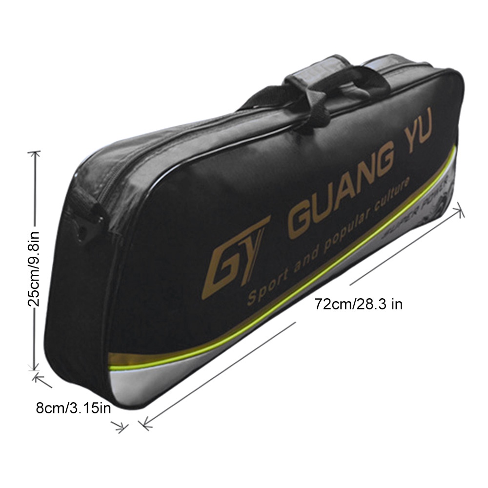 Túi Đựng Vợt Cầu Lông / Tennis / Tennis / Gym Dung Tích Lớn Chống Thấm Nước / Bụi Bẩn