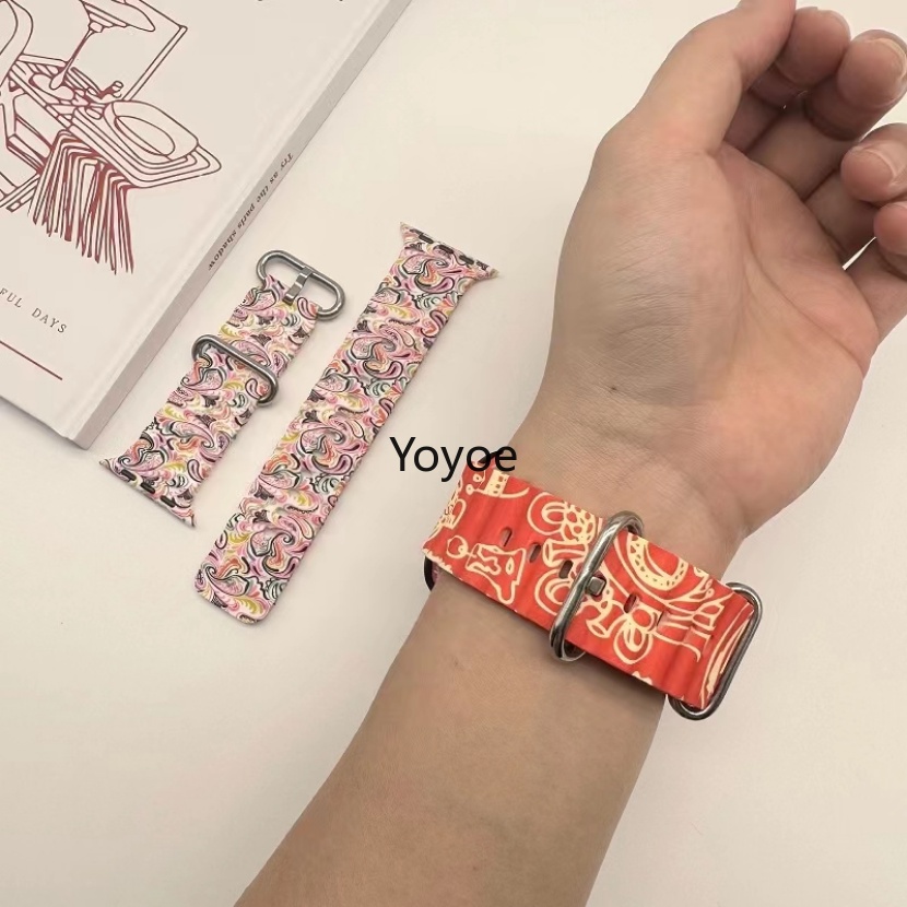 Dây Đeo Thể Thao Bằng Silicone 49mm Ultra / 44mm / 40mm / 45mm / 8 7 6 5 SE 44mm 40m 42mm 38mm 3 2 1 Cho IWatch