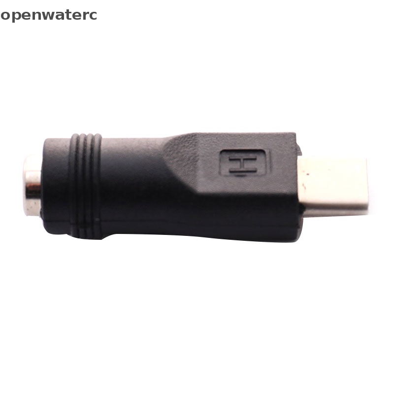 Đầu Nối Chuyển Đổi Nguồn Điện DC 5.5x2.1mm Female Sang USB Type C Male vn