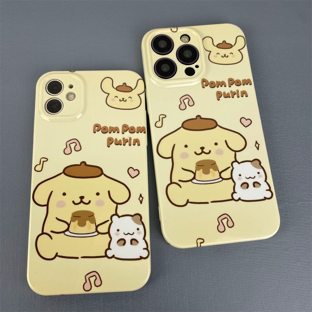 Ốp Điện Thoại Họa Tiết Hoạt Hình Chú Chó Pudding Dễ Thương Cho xpro xrmax 14pro / Apple 12 LPTT 1113