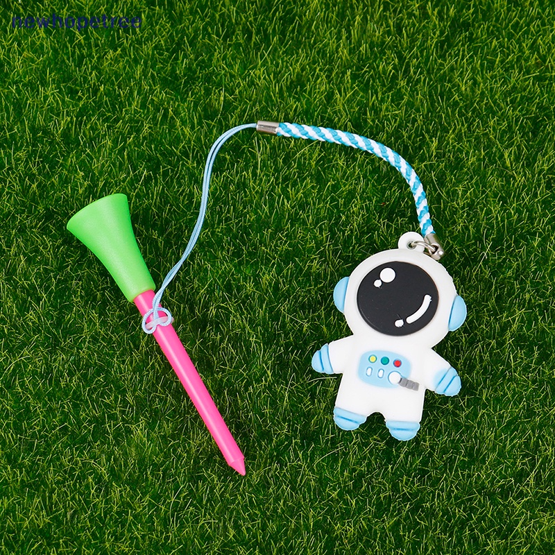 Giá Đỡ Bóng Golf Kèm Dây Cao Su PVC Họa Tiết Hoạt Hình