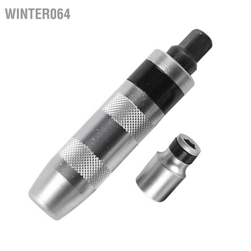 Winter064 Bộ mũi vít tác động với hộp lưu trữ Công cụ sửa chữa ô tô di để loại bỏ các ốc bị rỉ sét