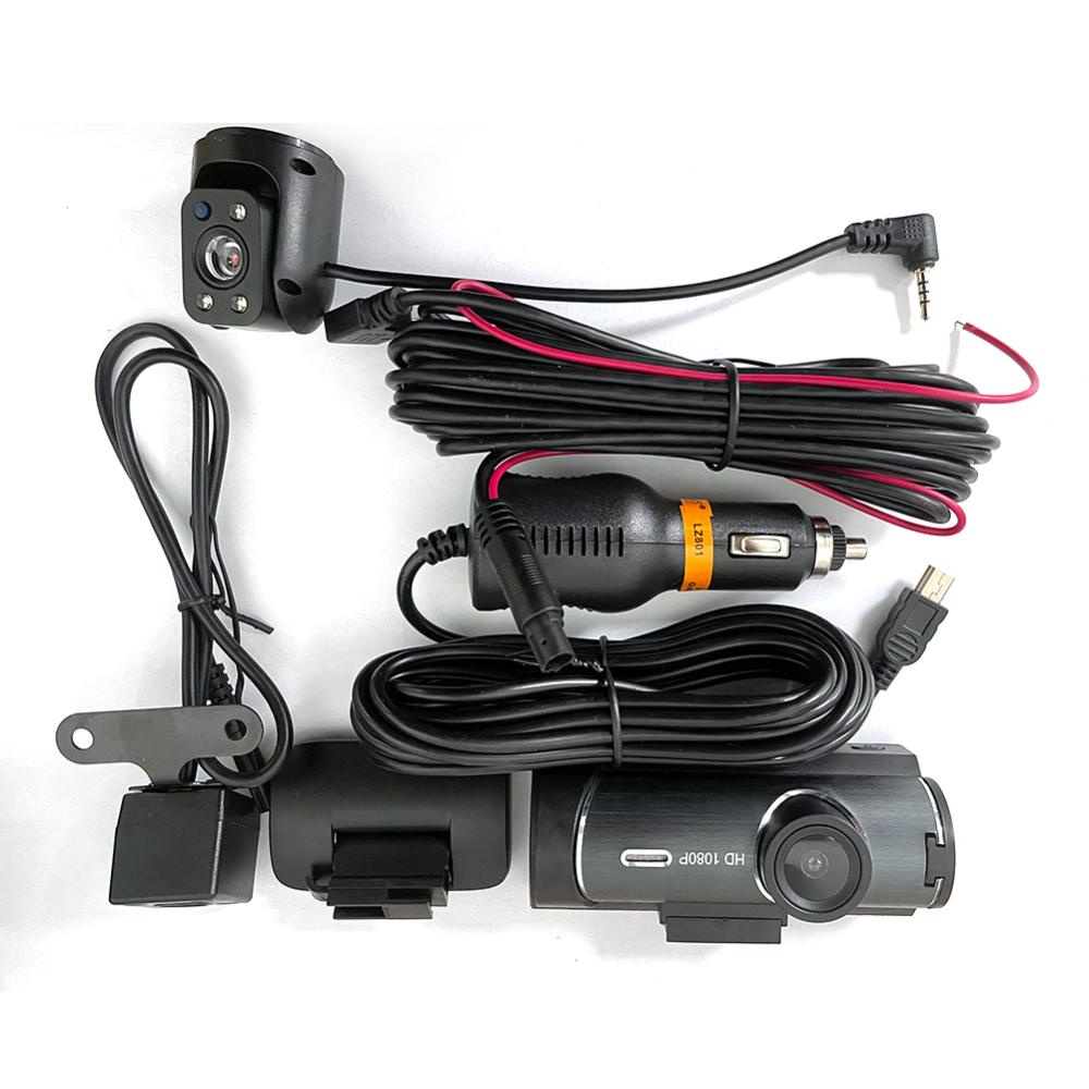 Máy Quay Hành Trình DVR G6V2 Cảm Ứng Kép 3.16-inch Có Chế Độ Nhìn Đêm Góc Rộng Cho Xe Hơi
