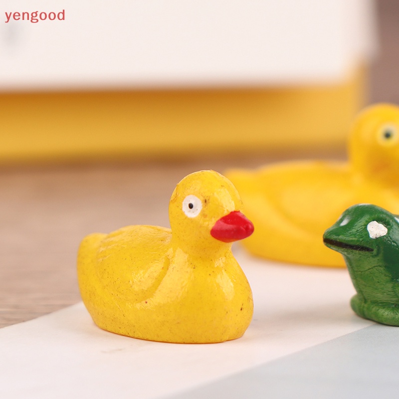 Set 10 Tượng Rùa Mini Bằng Nhựa Resin Dễ Thương Xinh Xắn