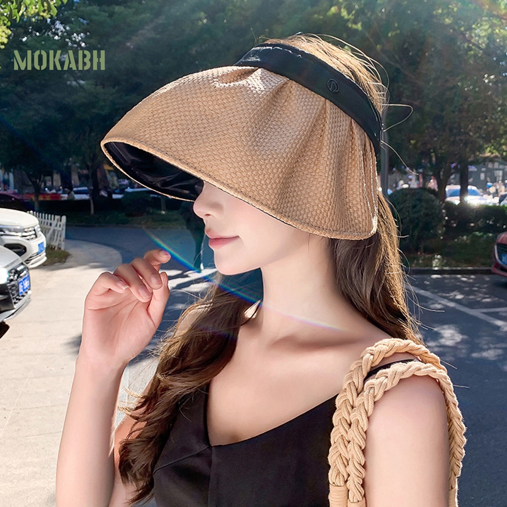 Nón Rộng Vành Chống Tia UV Thoáng Khí Có Thể Điều Chỉnh Dành Cho Nữ