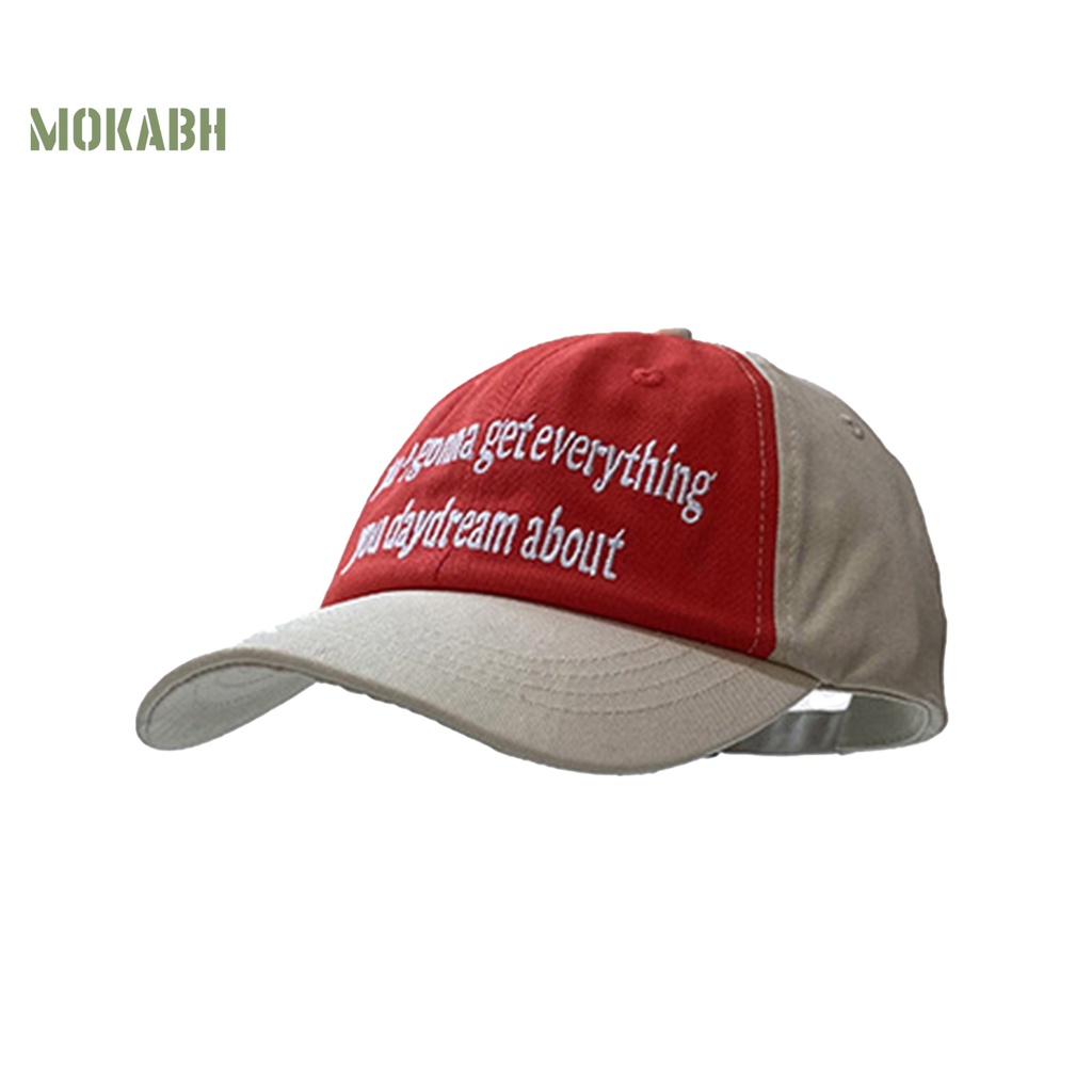 Mũ Lưỡi Trai Có Khóa Điều Chỉnh Được In Chữ Phong Cách Hiphop Thời Trang Cho Nữ