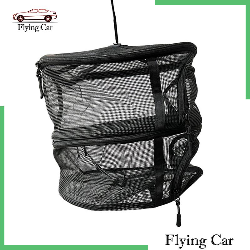 Túi Lưới Treo Phơi Đồ 2 Tầng Tiện Dụng