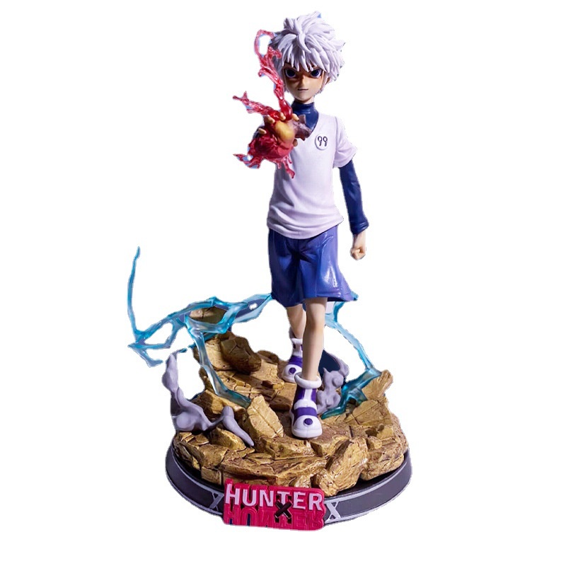 Mô Hình Đồ Chơi Nhân Vật Gon Freecss & Killua Zoldyck Trong Phim Hoạt Hình "Killua Zoldyck" 27.5cm