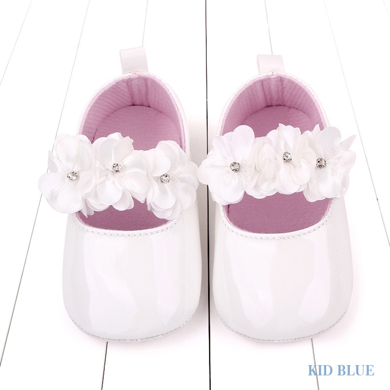 Giày Búp Bê Đế Mềm Thoáng Khí Dễ Phối Đồ Thời Trang Xuân Thu Cho Bé Gái 0-1 Tuổi