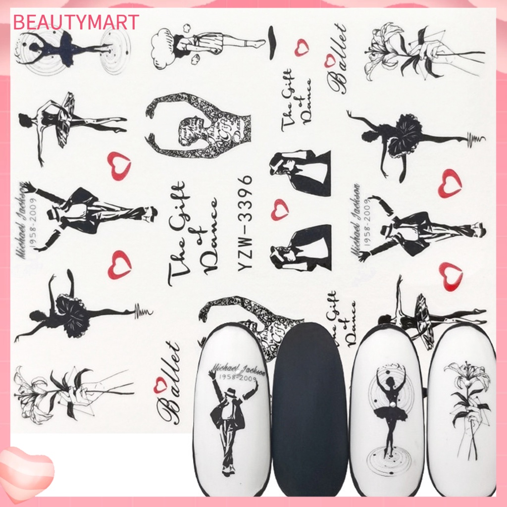 Miếng Dán Trang Trí Móng Tay Nghệ Thuật Cho Nữ