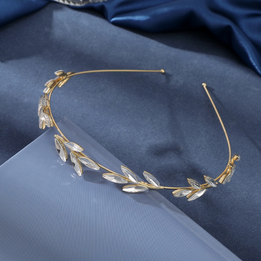 Băng Đô Cài Tóc Hai Lớp Đính Đá Hình Bướm Bằng Hợp Kim Phong Cách Hàn Quốc Dành Cho Nữ