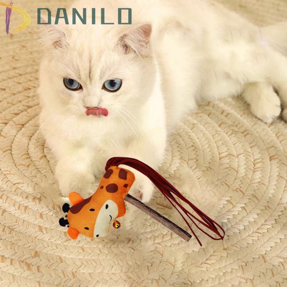 Đồ Chơi Nhai Mềm Mại Chống Mài Mòn Có Chuông Dễ Thương Cho Mèo Cưng