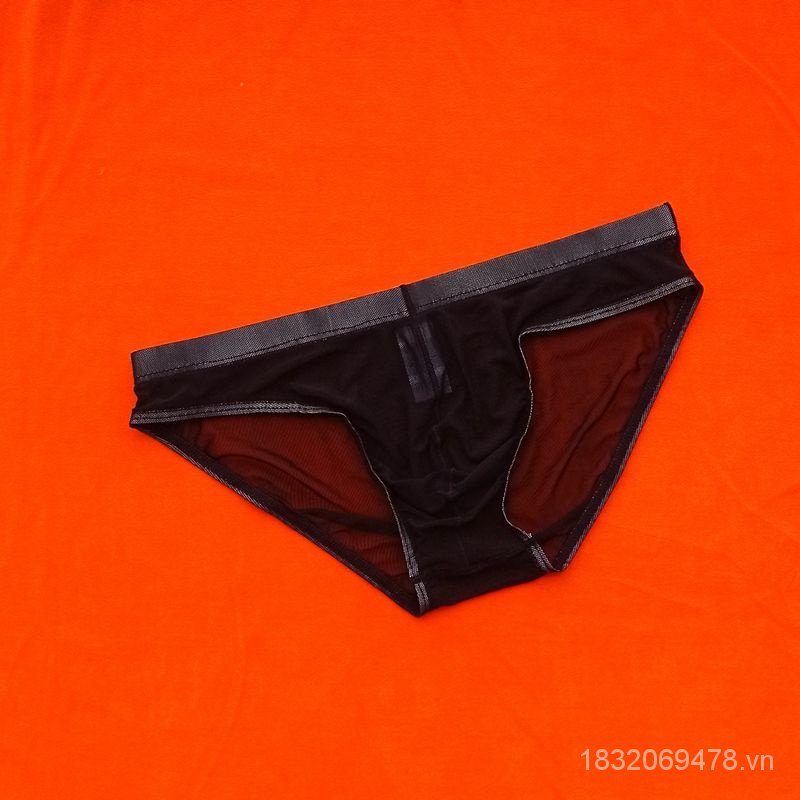 Quần Lót Lưới Trong Suốt Lưng Thấp Co Giãn Thoáng Khí Thời Trang Mùa Hè Cho Nam Giới