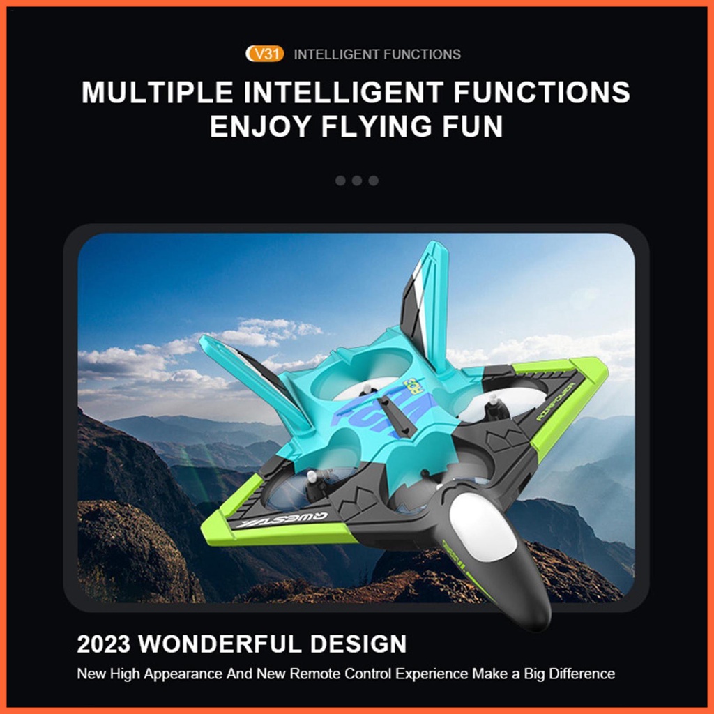 Máy Bay Đồ Chơi Điều Khiển Từ Xa Jet Stunt Fighter Jet Với Bốn Xoắn Ốc Cho Giáng Sinh