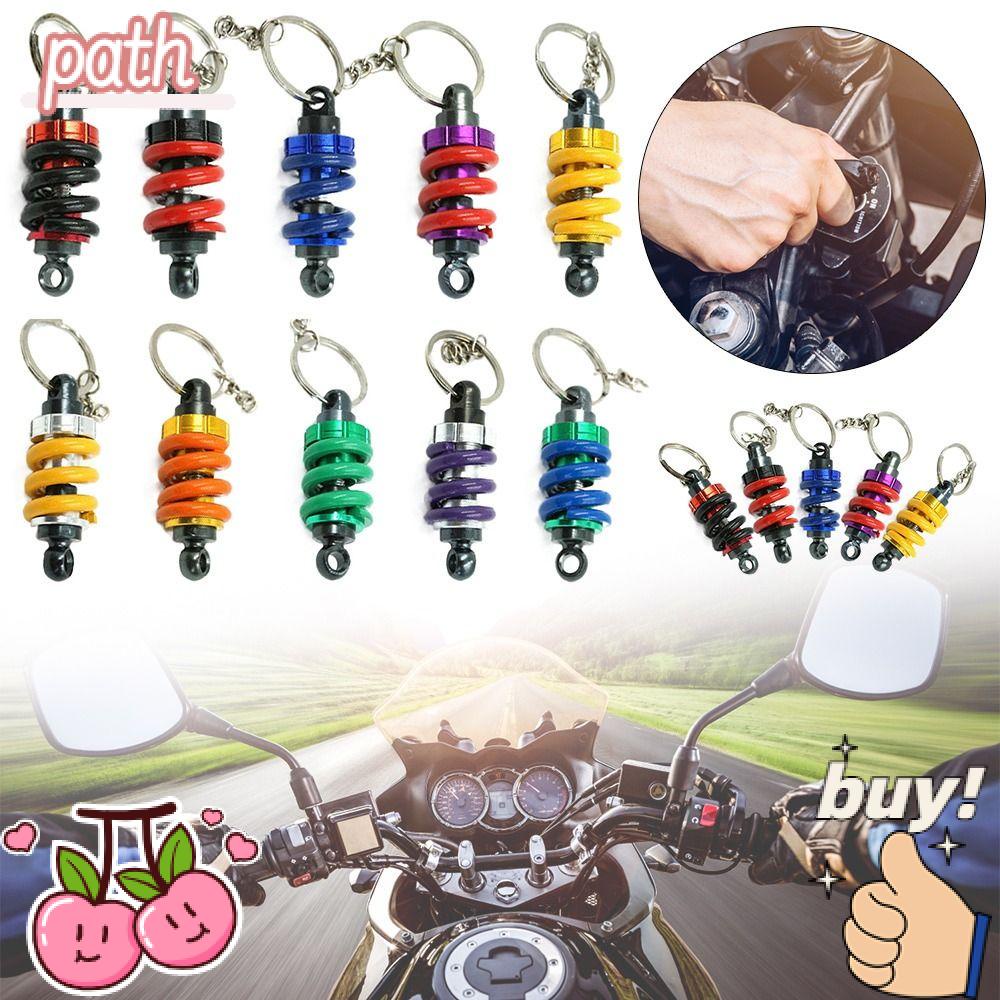 Vòng Móc Khóa Giảm Xóc Hình Hấp Thụ Sốc Thông Dụng Trang Trí Xe Máy