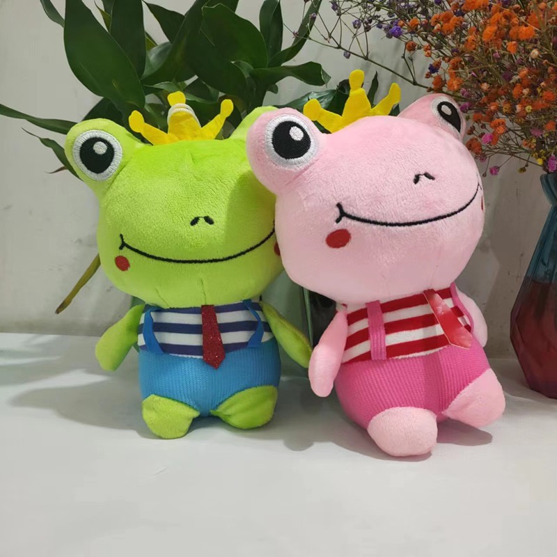 Chú Ếch Nhồi Bông Trang Trí Phòng Bé