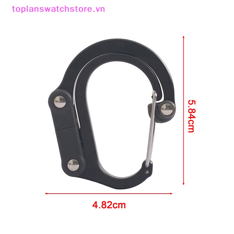 Móc Kẹp Gắn Dây Xích Chịu Lực Tốt Tiện Dụng Mang Theo Du Lịch Cắm Trại