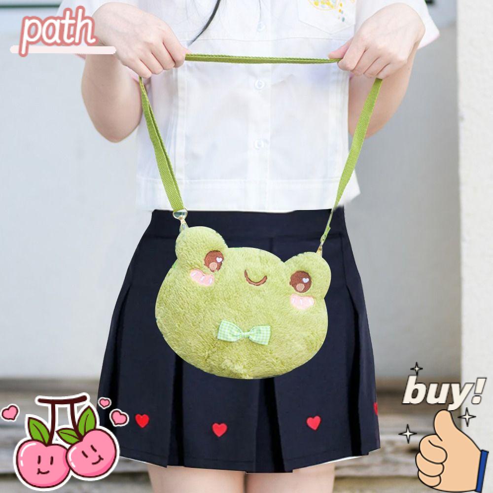 Túi Đeo Vai Đựng Điện Thoại Thiết Kế Hình Hoạt Hình Nhồi Bông Đáng Yêu