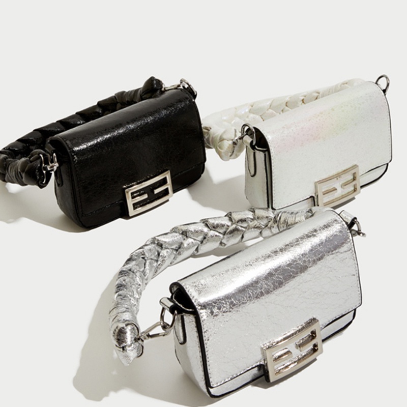 Ielgy Túi Xách Đeo Vai Có Khóa Đơn Giản Tinh Tế Thời Trang Cho Nữ