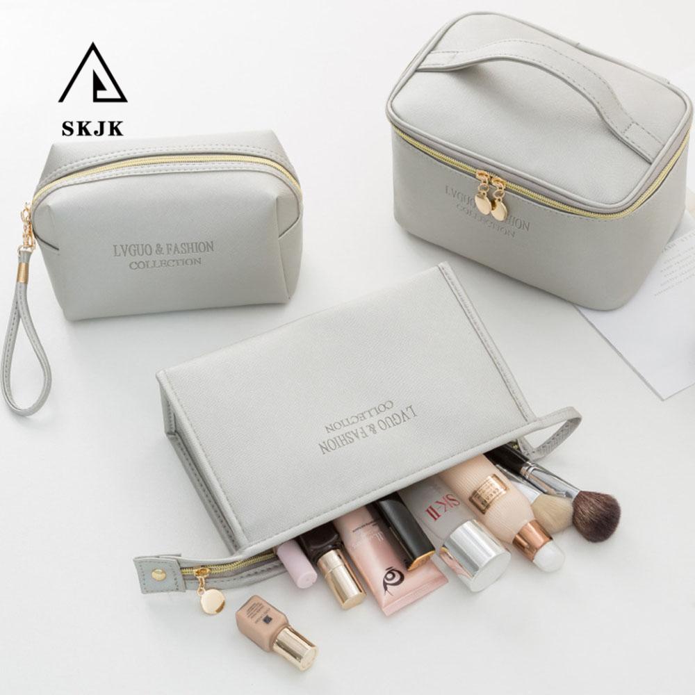 Needway Túi Đựng Đồ Trang Điểm 2 Màu Trong Suốt Có Khóa Kéo Tiện Dụng