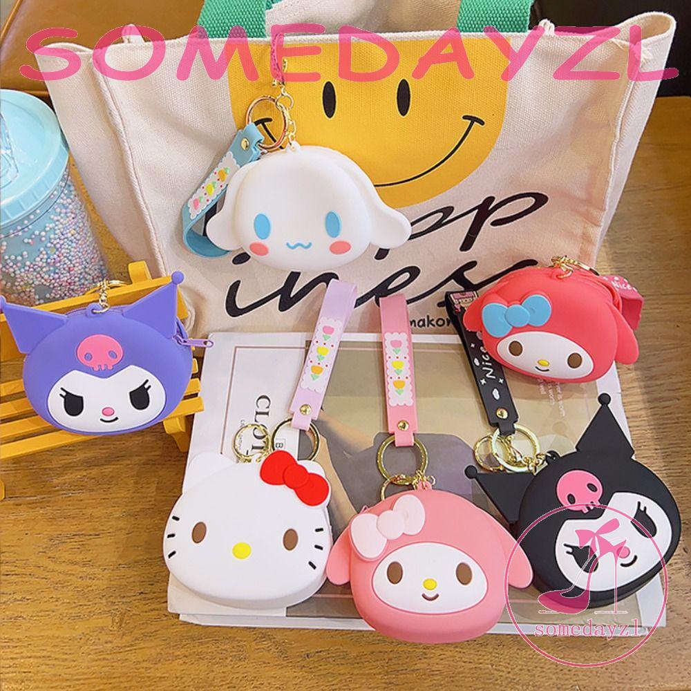 Ví Đựng Tiền Xu Mini Đa Năng Họa Tiết Hoạt Hình Dễ Thương Cho Nữ