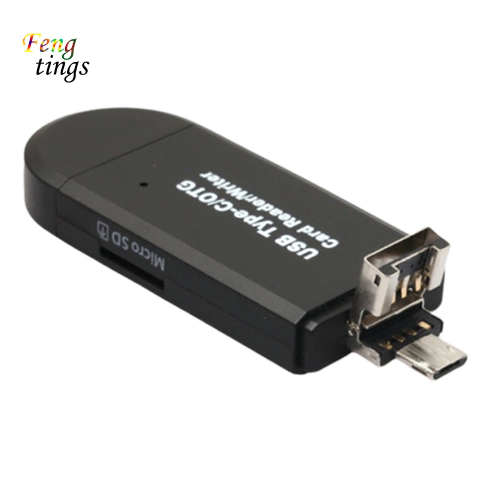 Đầu Đọc Thẻ Nhớ Mini USB 2.0 OTG Kỹ Thuật Số / SDXC TF Cho Máy Tính
