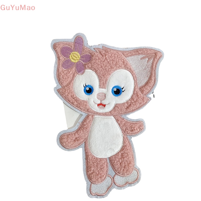 [cxGUYU] Miếng Dán Vải Thêu Hình Động Vật Hoạt Hình Lingna Chuông Cáo Nhỏ Dâu Tây Phụ Kiện Quần Áo PRTA