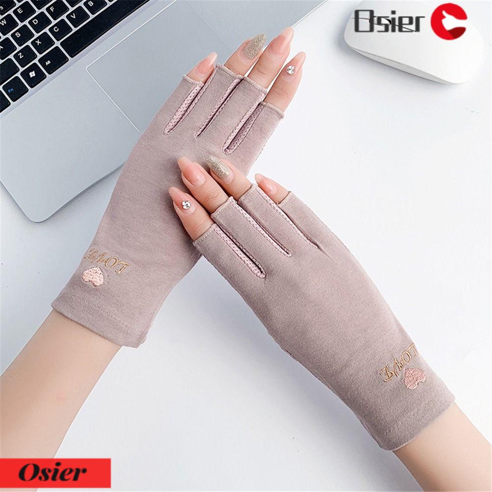 1 Găng Tay Ngắn Không Ngón Chống Trượt Thời Trang Mùa Hè