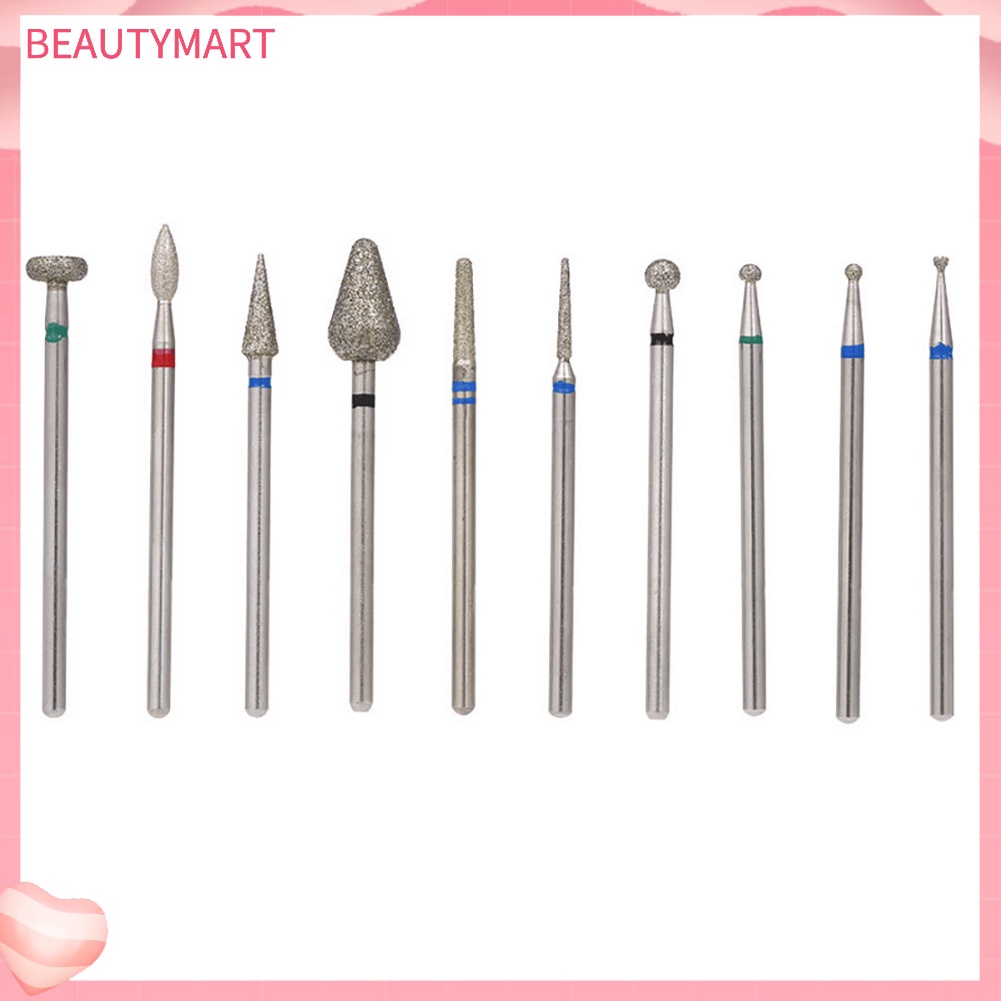Bộ 10 Đầu Mài Móng Tay Chuyên Dụng Chất Lượng Cao